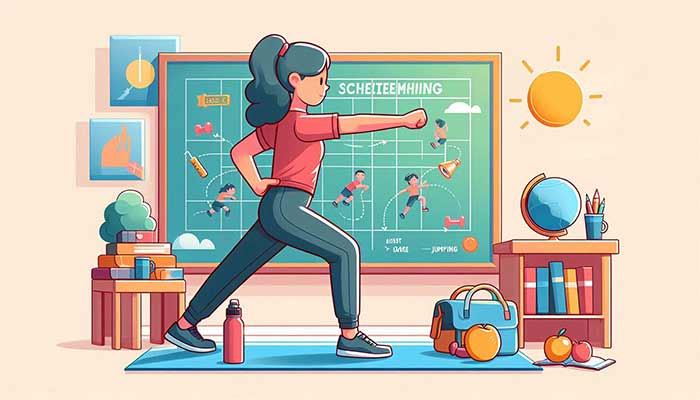 ورزش یا معلم