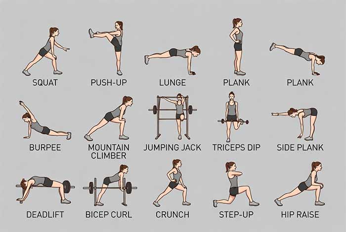 برنامه فول بادی برای بانوان 