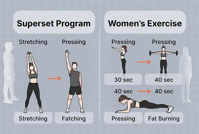 برنامهچربیسوزی برای بانوان 