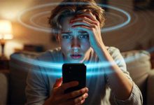 استفاده زیاد از موبایل و سرگیجه (سرگیجه هنگام استفاده از گوشی)